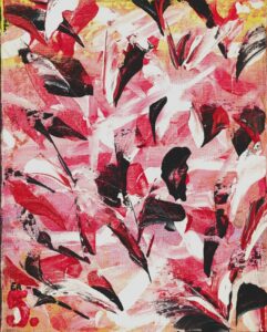 peinture acrylique au couteau art moderne contemporain
